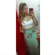 Carina vazou! Loirinha top!